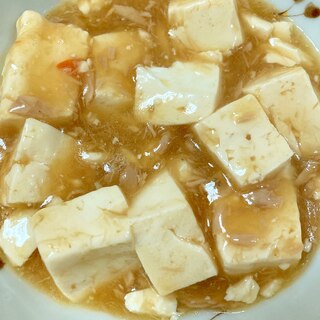 ツナ缶で作る麻婆豆腐
